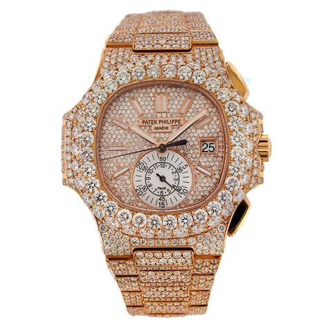 cheap iced out patek philippe|patek philippe full diamond price.